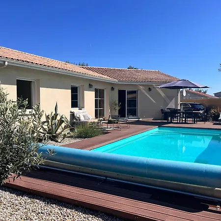 ヴィラ Climatisee Avec Piscine Et Pool House Atypique *